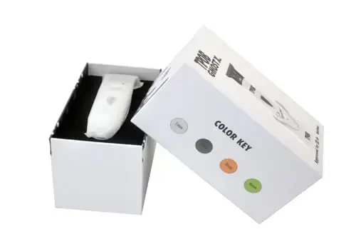 TPOB Ghost X Soqol Trimmer Erkaklar uchun Soch kesgich, Professional Soch Trimmer DLC Blade Trimmer Simsiz Qayta zaryadlanuvchi Edgers Clippers Elektr Soqol Trimmer Soqol olish moslamasi Uyda yoki Sartaroshda foydalanish uchun (Ghost X White) - 5