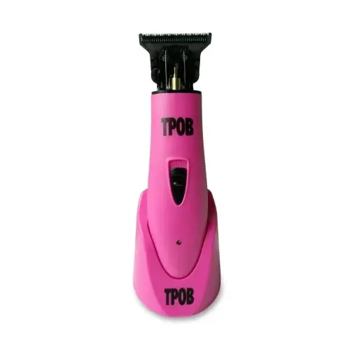 TPOB Ghost X Soqol Trimmer Erkaklar uchun Soch Kesish Mashinasi, Professional Soch Trimmer T-Blade Trimmer Simsiz Qayta Zaryadlanuvchi Edgers Clippers Elektr Soqol Trimmer Soqol olish Mashinasi (Ghost X Candy) - TPOB