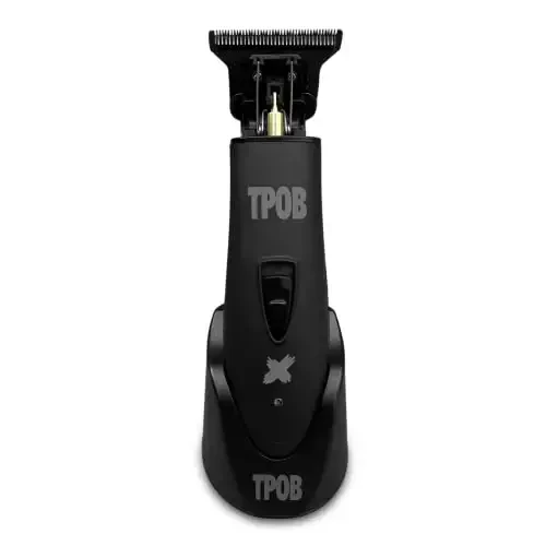 TPOB Ghost X Beard Trimmer Hair Clippers for Men, Professional Hair T-Blade Trimmer Cordless Rechargeable Edgers Clippers Electric Beard Shaver (Ghost X Blackout) - 1