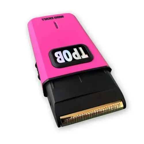 TPOB Mini Skull bitta pichoqli oʻtkazish moslamasi, Turbo zaryadli dvigatelli, choʻntagingizga sigʻadigan oʻlchami, Professional hamda uyda ishlatish uchun (qora) - 3