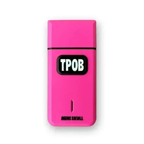TPOB Mini Skull Single Shaver ixcham dizayni Turbo Charged Motor bilan cho'ntagingizga sig'adi, ham professional, ham uyda foydalanish uchun ideal (Candy) - TPOB