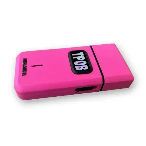 TPOB Mini Skull Single Shaver ixcham dizayni Turbo Charged Motor bilan cho'ntagingizga sig'adi, ham professional, ham uyda foydalanish uchun ideal (Candy) - 7