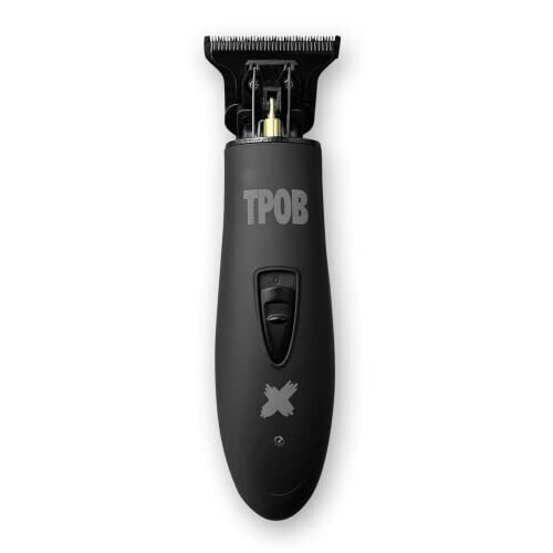 TPOB Slime 2 Black Clipper Trimmer Shaver Set Barber Hair Clippers for Men 6800 RPM with Rubber Case - 4