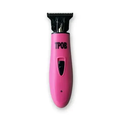 TPOB Slime 2 Candy Pink Clipper Trimmer Shaver Set Barber Hair Clippers in Matte Pink with Taper Blade - 4