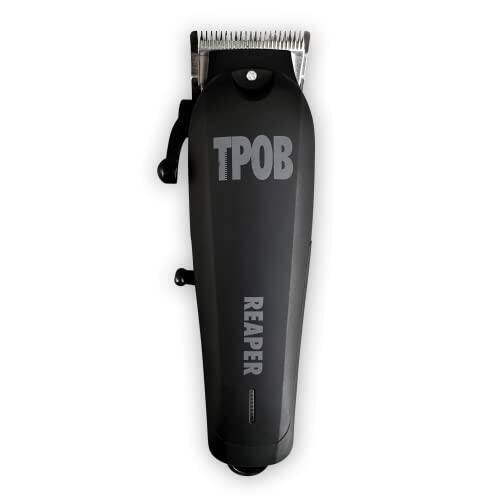 TPOB Slime 2 Qora Qirqish Mashinasi Tirnoq Kesish Mashinasi Soqoli Bristavkalar Erkaklar uchun 6800 RPM kauchuk quti bilan - 6