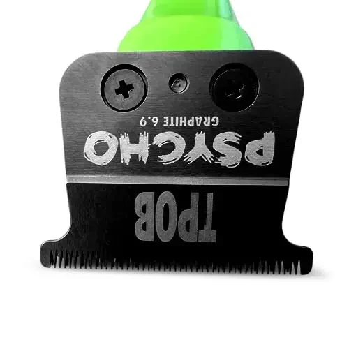 TPOB X Digital Brushless 7200rpm Профессиональная машинка для стрижки волос для мужчин, Psycho Blade Trimmer Беспроводные перезаряжаемые машинки для стрижки (X Trimmer Slime) - 6