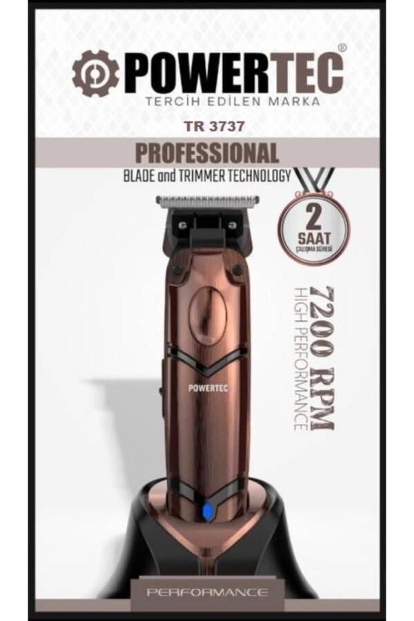 TR-2727 PROFESSIONAL BEARD AND NECK TRIMMER - 1