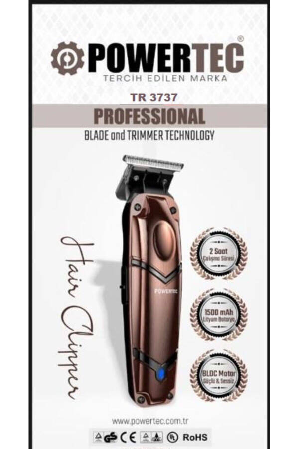 TR-2727 PROFESSIONAL BEARD AND NECK TRIMMER - 2