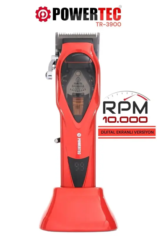 Tr-3900 Soch va Soqol Qirqish Mashinasi 10.000 Rpm - 1