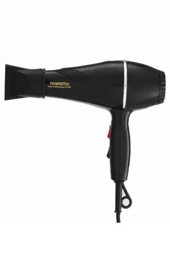 TR-501 Profesyonel Siyah Renk Fön Makinesi - siyah - Powertec (1)