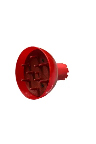 TR-501+Professional Hair Dryer with Colorful Volumizing Diffuser Nozzle Red Color-RED - 5