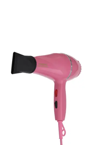 TR-501+Rangli hajmlantiruvchi diffuzor boshliqli professional soch quritgich va fen mashinasi pushti rang-PUSHTI - 3
