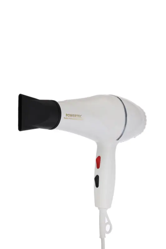 TR-501+Rangli hajmlashtiruvchi diffuzor boshli professional soch quritgich va fen mashinasi oq rang-OQ - 3