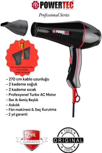 Tr-601 2500w Professional Hair Dryer - 1
