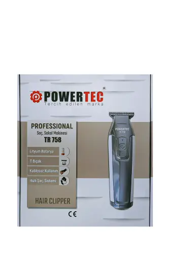 TR-758 Profesyonel Sakal Ense Tıraş Makinesi (0.1mm - Sıfıra En Yakın) - 8