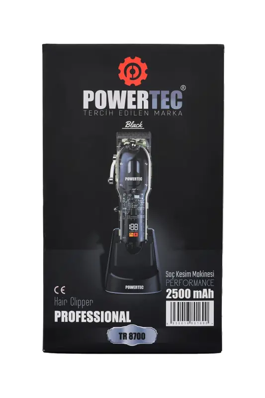 TR-8700 Saç Sakal Tıraş Makinesi (Black) - Siyah - 4