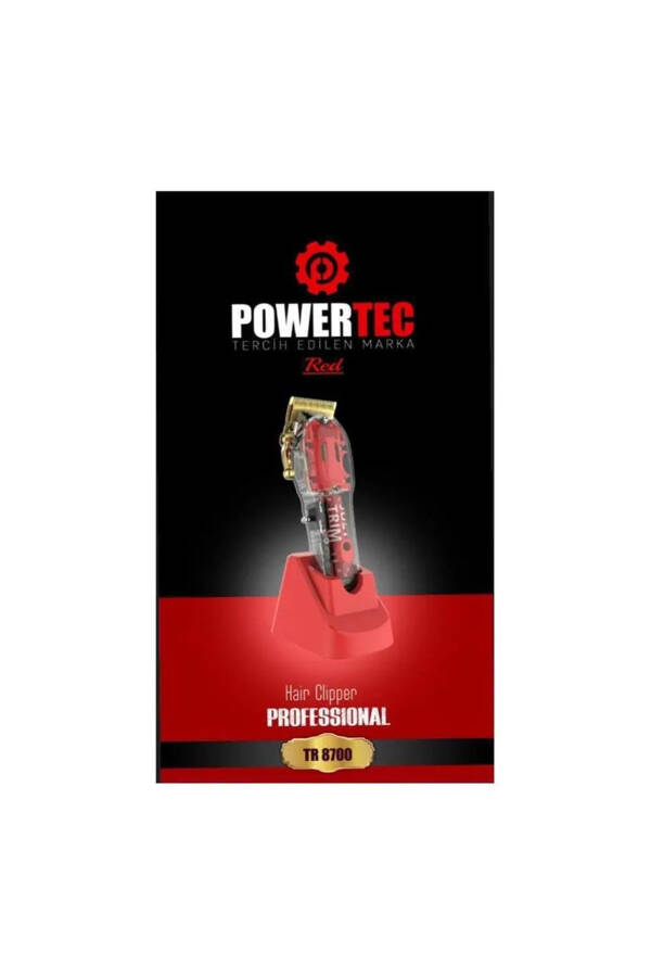 TR-8700 Saç Sakal Tıraş Makinesi (Black) - 12