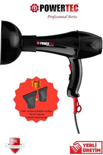 Tr-901 Hair Dryer & Blow Dryer and Vigo Nozzle - 5