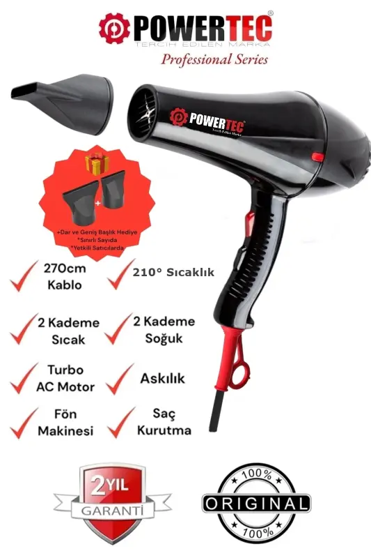 Tr-901 Professional Hair Dryer - 2