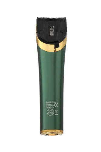 TR-9700 Profesyonel Type-C Şarjlı Saç Sakal Tıraş Makinesi - YEŞİL - 5