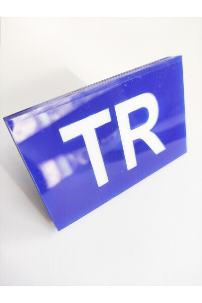 Tr Blue Plexiglass Shutter Bracket Screw-on - REPLAX (1)