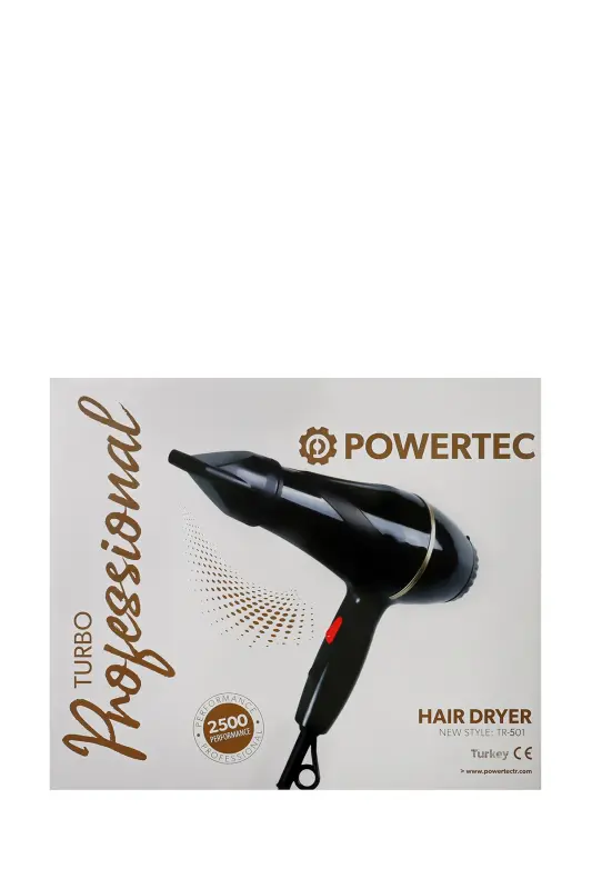 Tr501+ boshli 2500 vattli professional soch quritgich va fen mashinasi, sartaroshlar tanlovi - 6