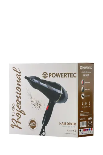 Tr501+Headed 2500 Watt Professional Hair Dryer and Hair Styler, Preferred by Hairdressers - 5