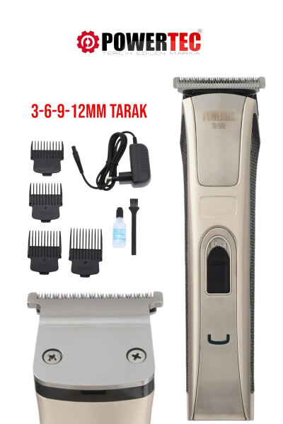 Tr558 558 Rechargeable Beard Trimmer - 16