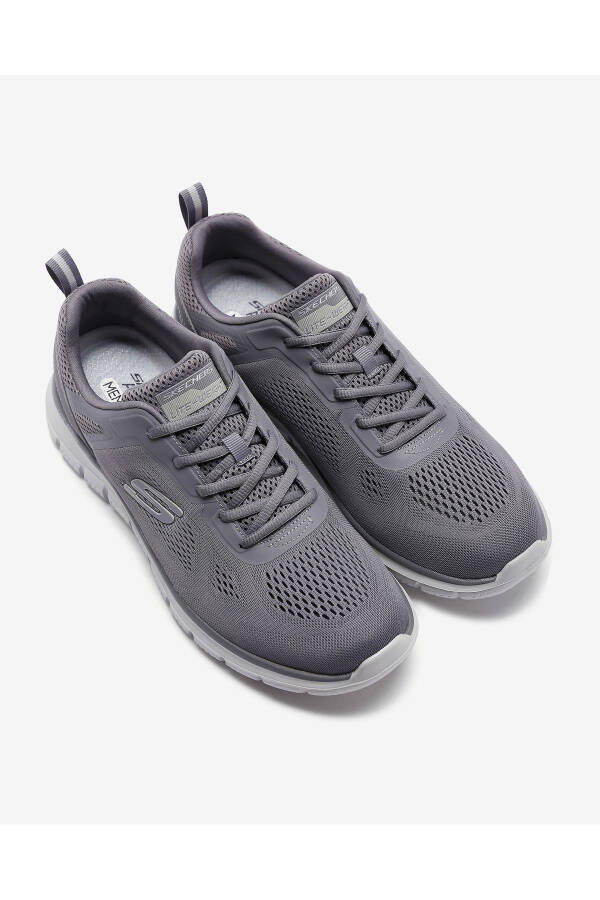 Track - Broader Men's Grey Sports Shoes 232698tk Char - 22