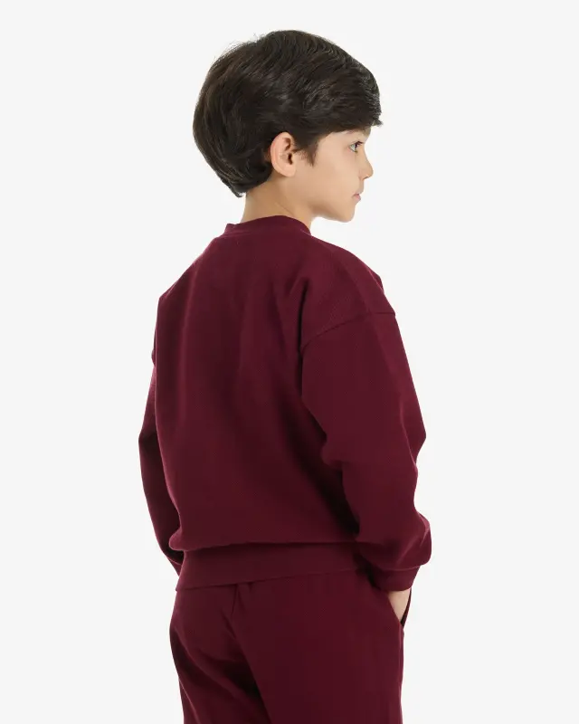 Tracksuit 7SABER Urban Motion - BURGUNDY - 12