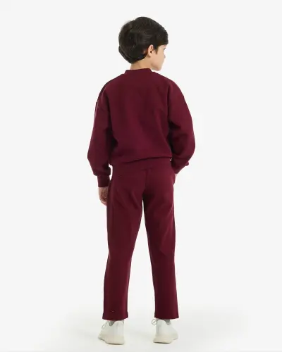 Tracksuit 7SABER Urban Motion - BURGUNDY - 15