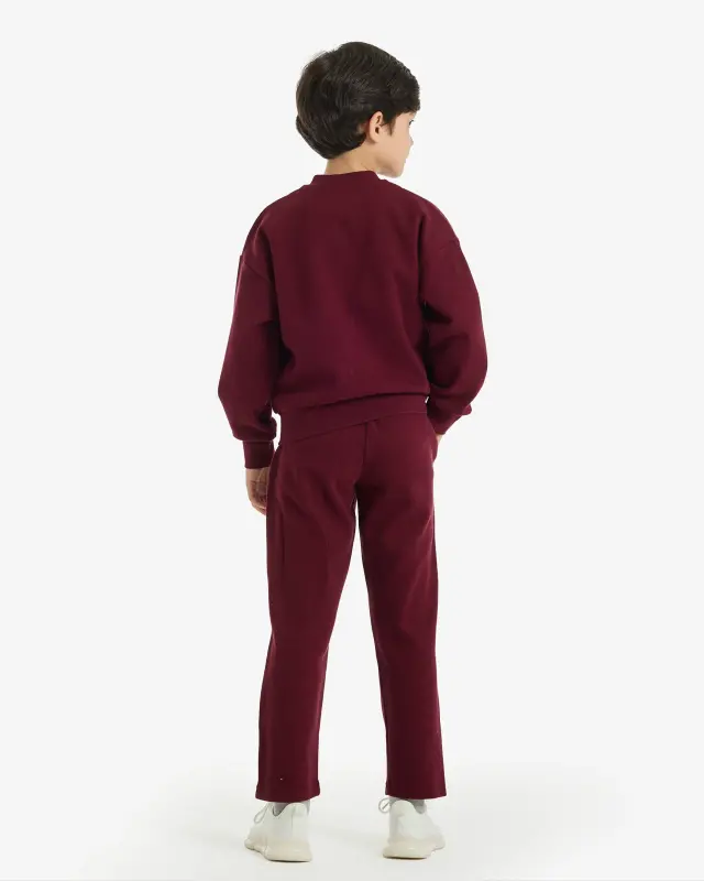 Tracksuit 7SABER Urban Motion - BURGUNDY - 15
