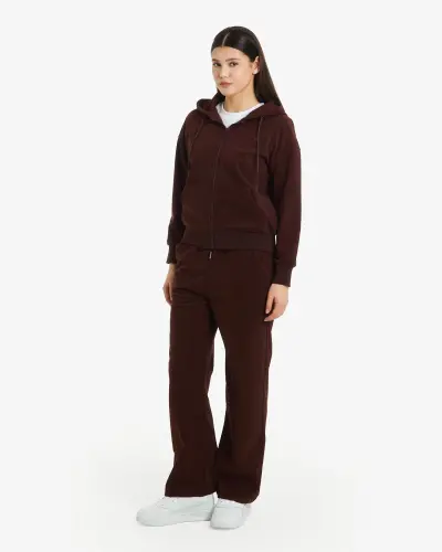 Tracksuit with Hood - CRIMSON - 2