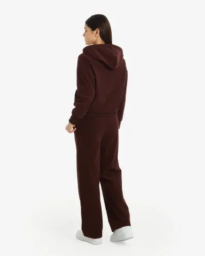 Tracksuit with Hood - CRIMSON - 3