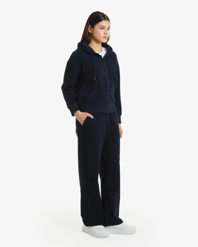 Tracksuit with Hood - DARK BLUE - 2