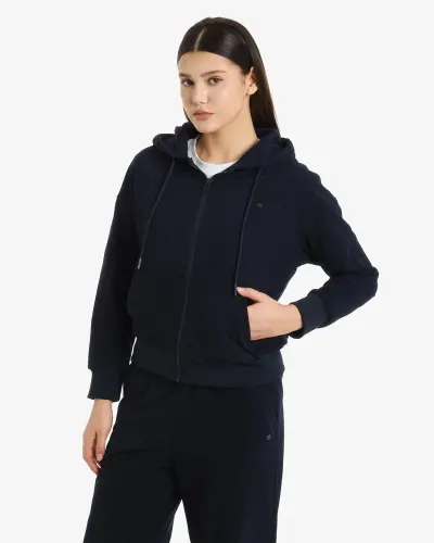 Tracksuit with Hood - DARK BLUE - 6