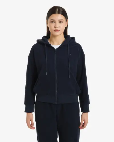 Tracksuit with Hood - DARK BLUE - 4