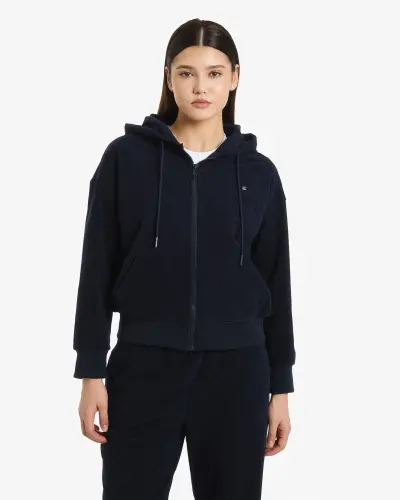 Tracksuit with Hood - DARK BLUE - 1
