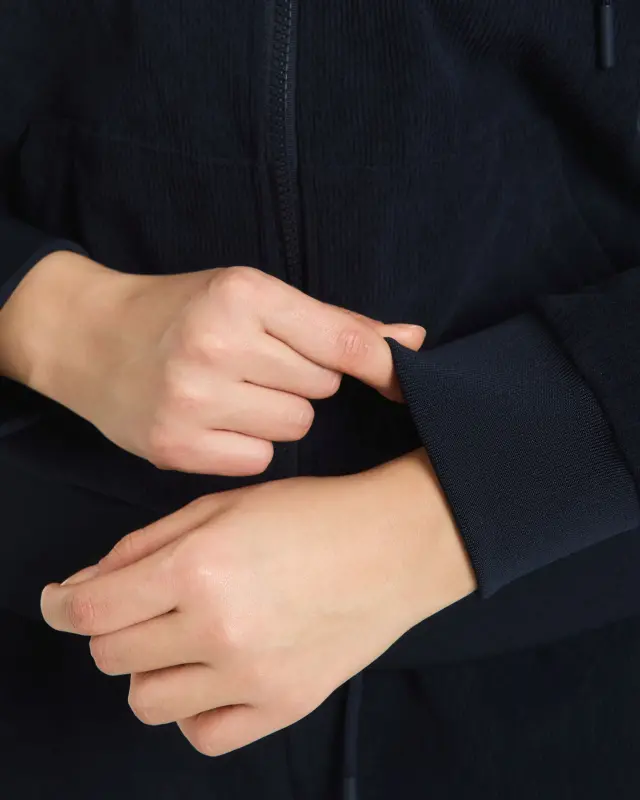 Tracksuit with Hood - DARK BLUE - 3