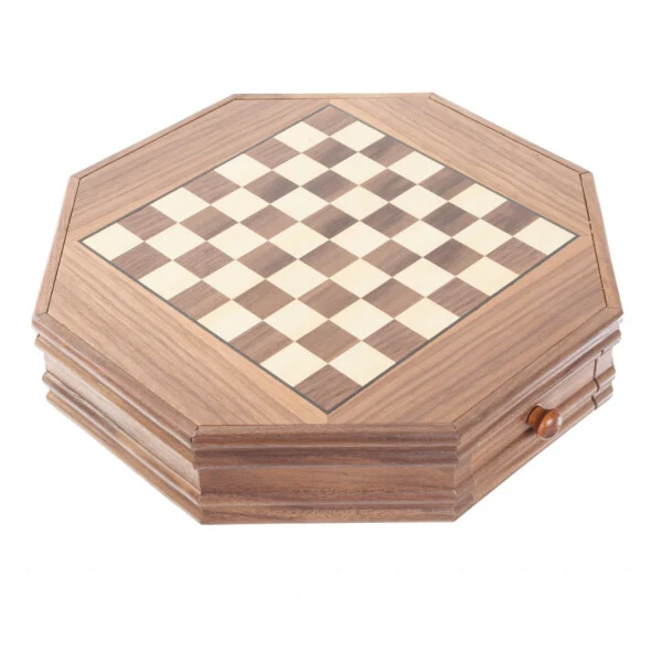 Trademark Games Octagonal Chess and Checkers Set - 7