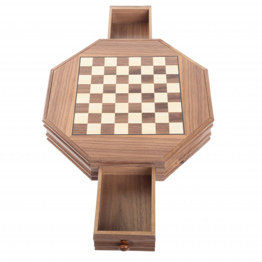 Trademark Games Octagonal Chess and Checkers Set - 8