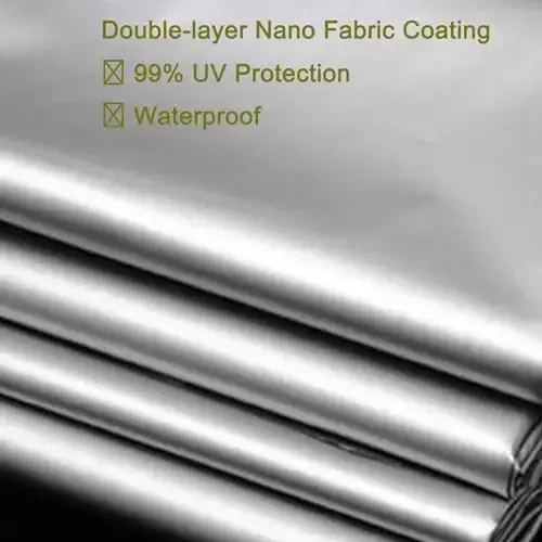 TradMall Travel Umbrella Windproof with 46 Inches Large Canopy 10 Reinforced Fiberglass Ribs Ergonomic Handle Auto Open & Close, Silver/Light Pink - 5