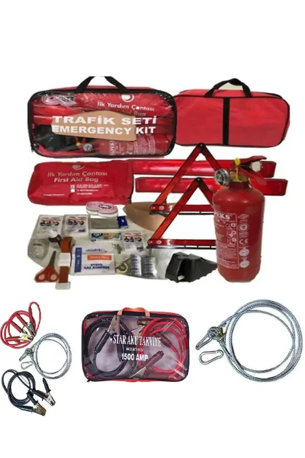 Traffic Set Tow Rope Bagged Reinforced Wired Traffic Set - 1