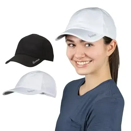 TrailHeads UV Protection Running Hats for Women, 50+ UPF - Summer Hats for Women Baseball Cap - Tennis, Golf, Gym, Workout - MODAZONE