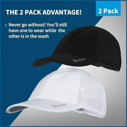 TrailHeads UV Protection Running Hats for Women, 50+ UPF - Summer Hats for Women Baseball Cap - Tennis, Golf, Gym, Workout - 2