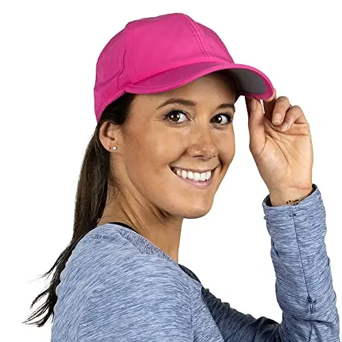 TrailHeads UV Protection Running Hats for Women, 50+ UPF - Summer Hats for Women Baseball Cap - Tennis, Golf, Gym, Workout - 1