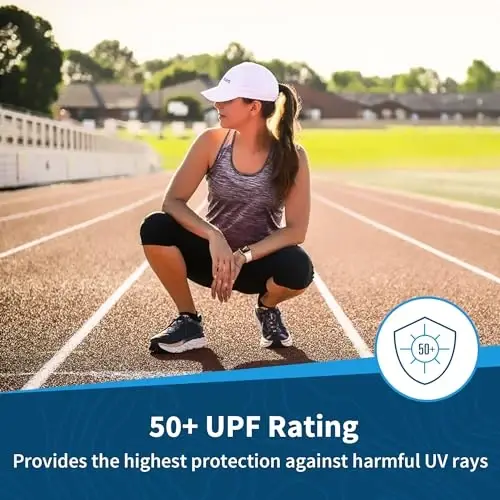 TrailHeads UV Protection Running Hats for Women, 50+ UPF - Summer Hats for Women Baseball Cap - Tennis, Golf, Gym, Workout - 2
