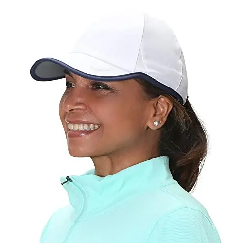 TrailHeads UV Protection Running Hats for Women, 50+ UPF - Summer Hats for Women Baseball Cap - Tennis, Golf, Gym, Workout 