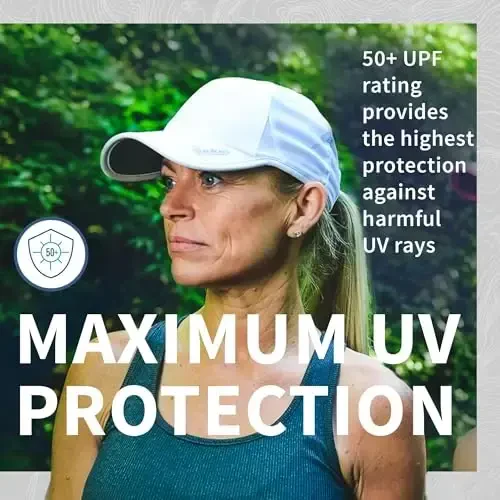 TrailHeads UV Protection Running Hats for Women, 50+ UPF - Summer Hats for Women Baseball Cap - Tennis, Golf, Gym, Workout - MODAZONE (1)
