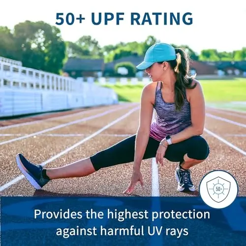 TrailHeads UV Protection Running Hats for Women, 50+ UPF - Summer Hats for Women Baseball Cap - Tennis, Golf, Gym, Workout - 2